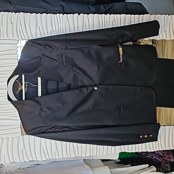 VERSACE Authentic 2 Piece Trousers and Blaze Jacket Pantsuit (READ MEASUREMENTS) - Picture 3 of 16